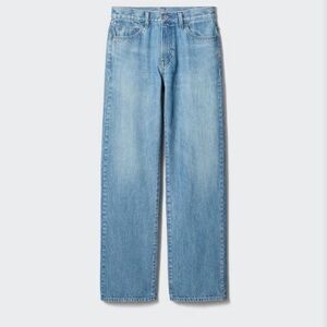 JW ANDERSON Light Blue Straight Jeans